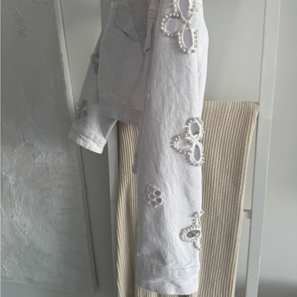 Noli KAIA PEARL JEAN JACKET - WHITE - Picture 12 of 12